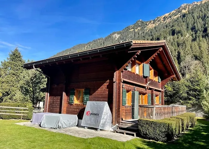 Charming With Splendid Views Near Gstaad Villa *
